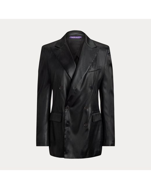 Ralph Lauren Black Ramona Chintz Jacket