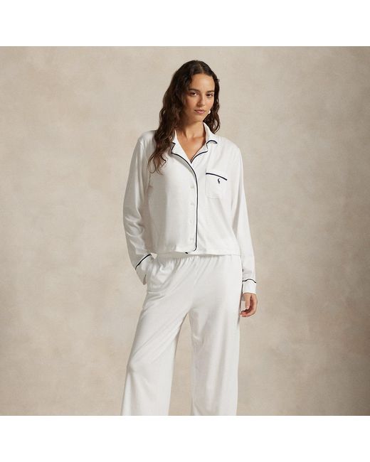 Polo Ralph Lauren Multicolor Long-sleeve Jersey Pyjama Set