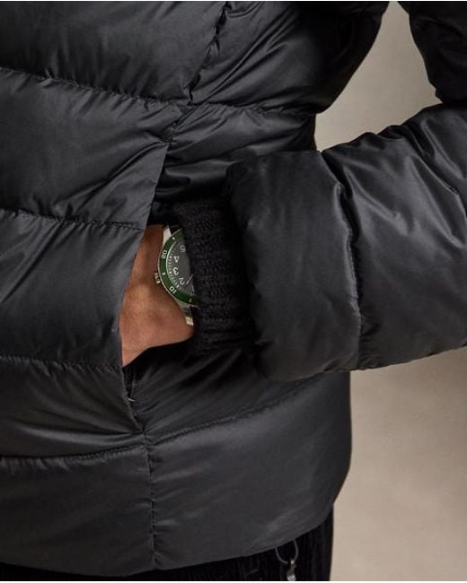 Polo Ralph Lauren Black The Colden Packable Down Jacket for men