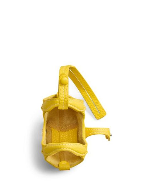 Polo Ralph Lauren Yellow Leather Polo Play Bag Charm