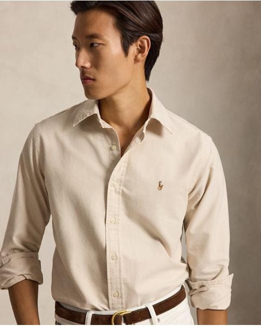 Polo Ralph Lauren Natural The Iconic Oxford Shirt for men