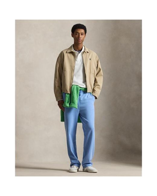 Polo Ralph Lauren Blue Loopback Fleece Drawstring Pant for men