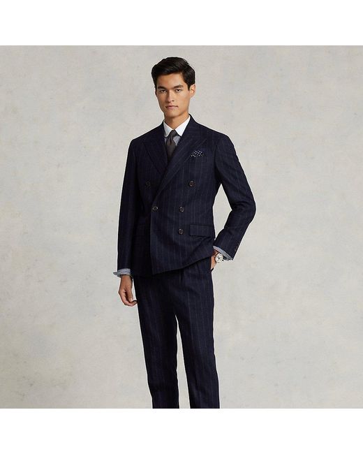 Polo Ralph Lauren Blue Polo Wool Flannel 3-piece Suit for men