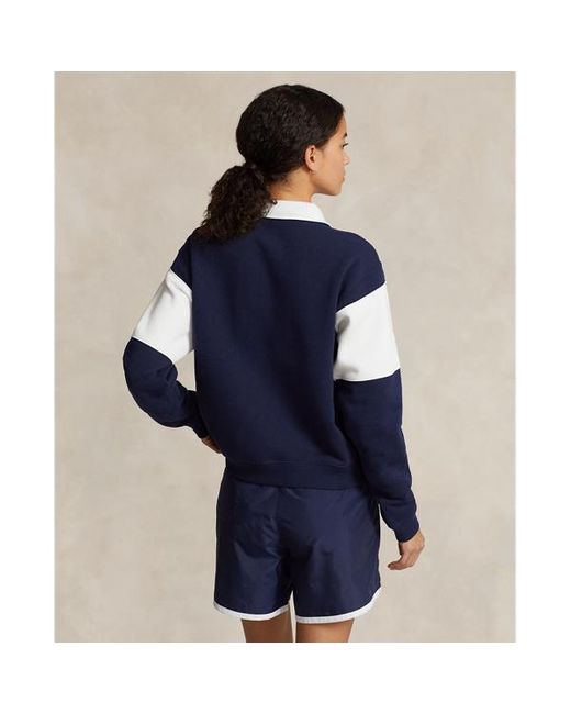 Jersey de felpa con logotipo Polo Ralph Lauren de color Blue
