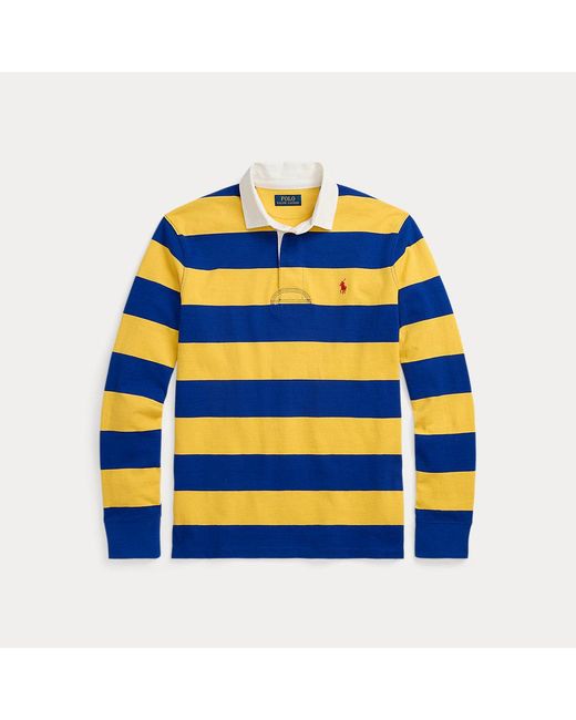 Polo blue and yellow hot sale