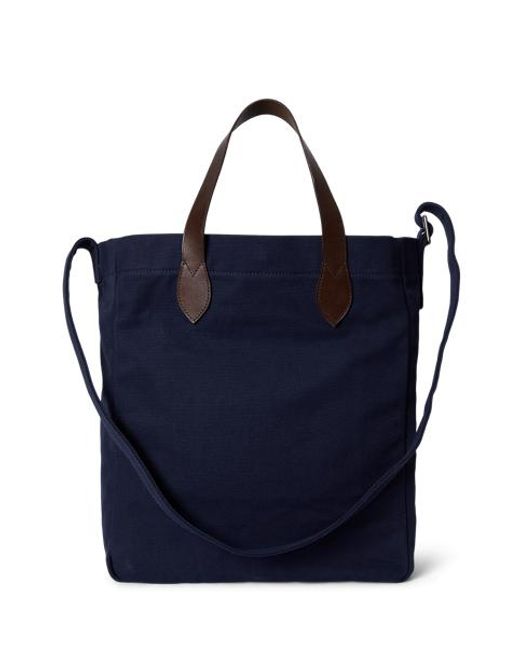 Polo Ralph Lauren Blue Polo Bear Canvas Shopper Tote for men