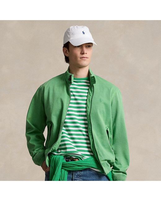 Polo Ralph Lauren Green Twill Jacket for men