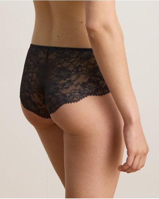 Ralph Lauren Gray Lace Hipster Brief