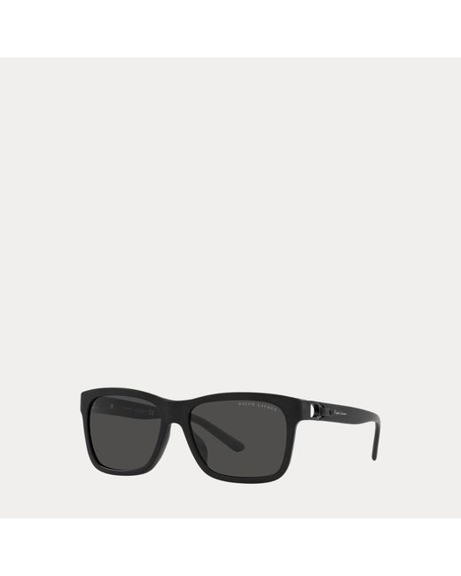 Ralph Lauren Black Stirrup Classic Sunglasses for men