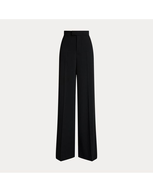 Ralph Lauren Black Dean Wool Gabardine Pant