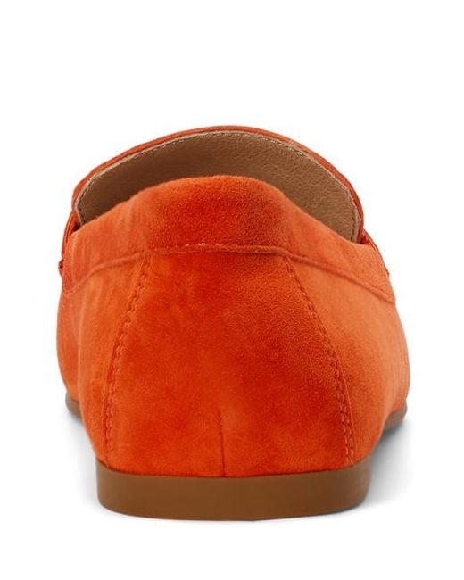 Ralph Lauren Averi Iii Suède Loafer in het Red