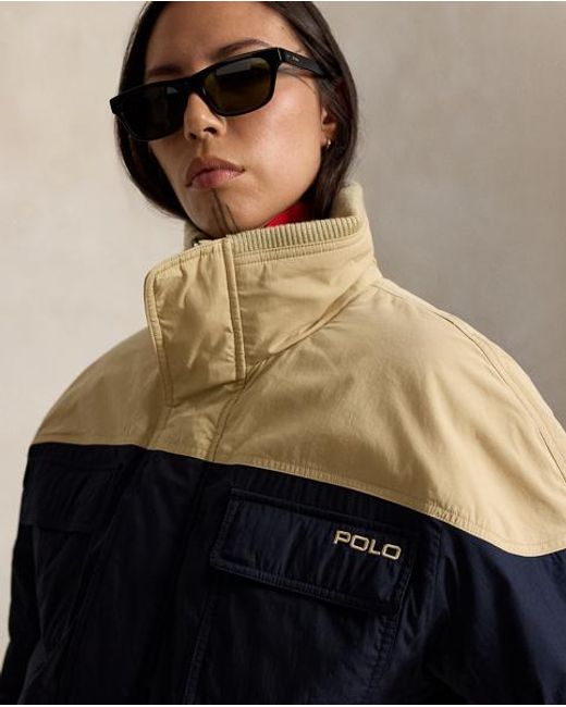 Polo Ralph Lauren Red Lightweight Color-Blocked Ski Jacket