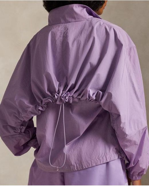 Polo Ralph Lauren Purple Overlay Windbreaker