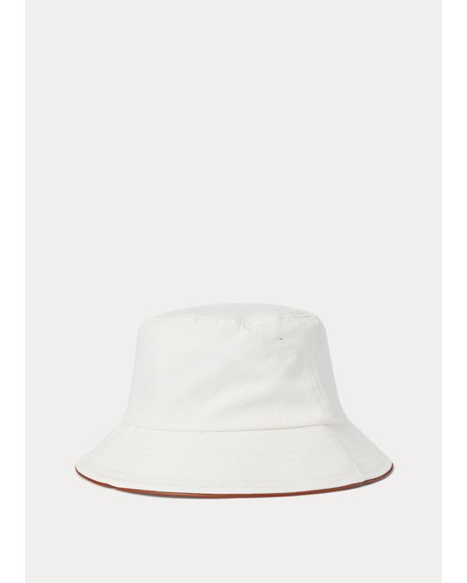 Sombrero de pescador repelente al agua de Ralph Lauren de color Blanco |  Lyst