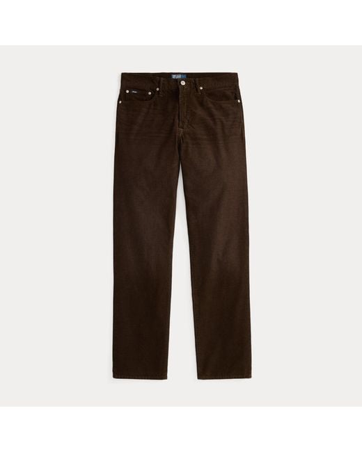 Polo Ralph Lauren Blue Straight Fit Corduroy Trouser for men