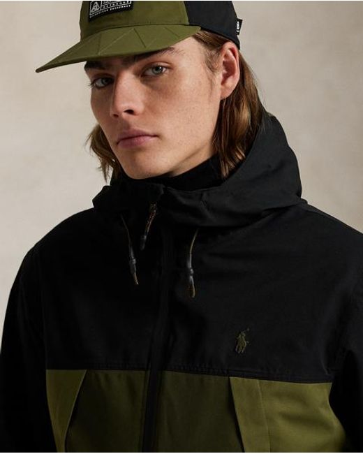 Doudoune À Capuche En Color-Block Polo Ralph Lauren pour homme en coloris Green