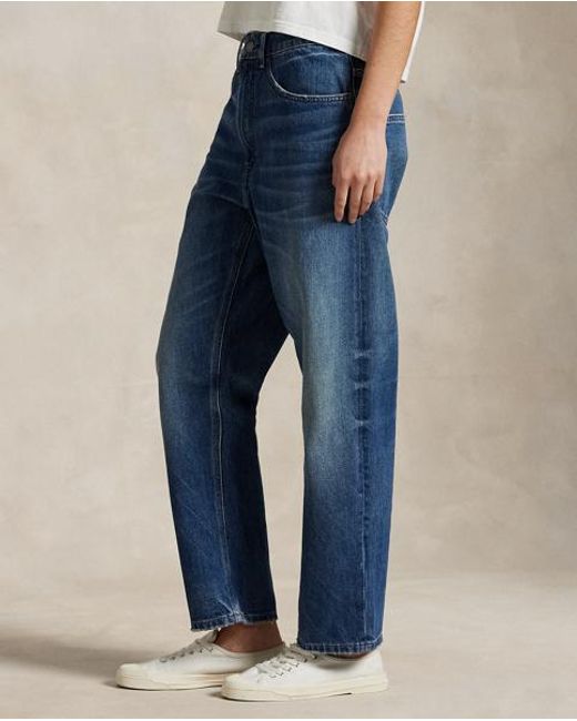 Polo Ralph Lauren Blue Relaxed Tapered Jean