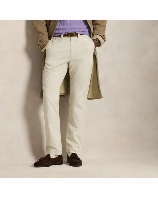 Polo Ralph Lauren Natural Salinger Straight Fit Chino Trouser for men