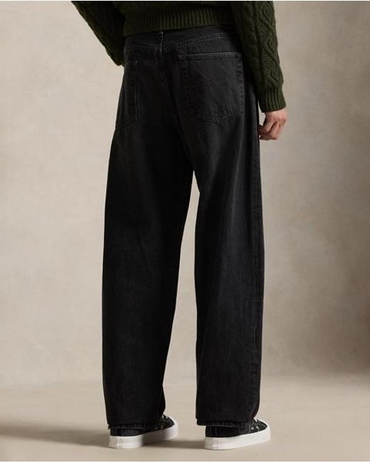 Ralph Lauren Black Rivington Relaxed Jeans for men