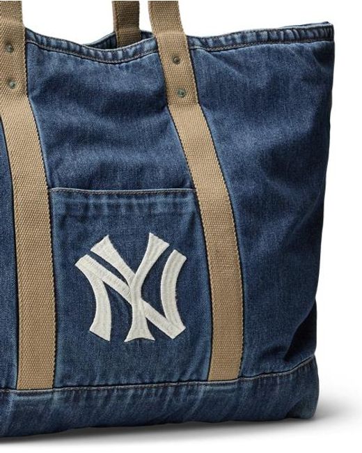 Polo Ralph Lauren Blue Polo Ralph Lauren Lauren Yankees Denim Tote for men