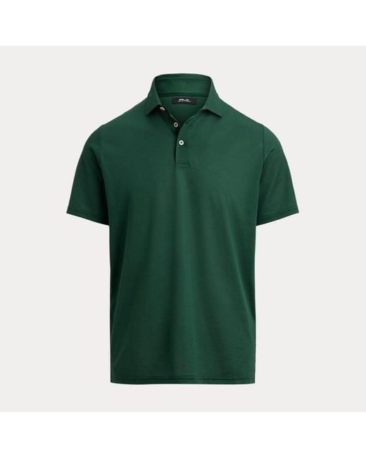 Ralph Lauren Green Ralph Lauren Classic Fit Performance Polo Shirt for men