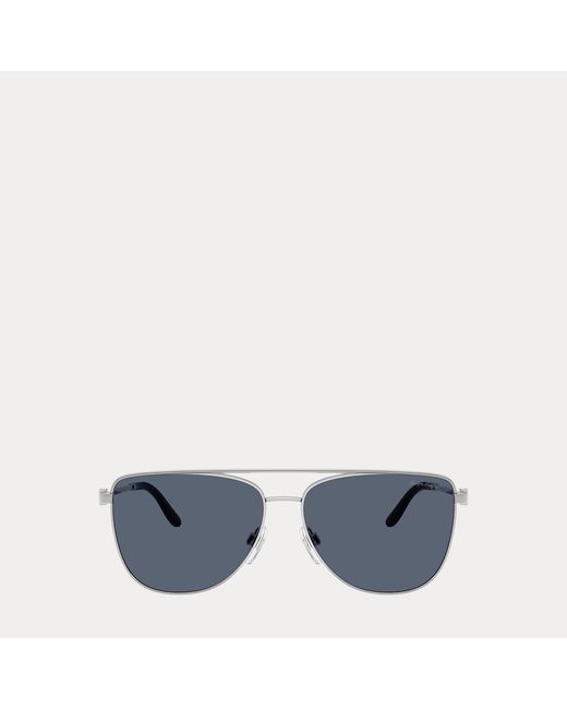 Ralph Lauren Blue Stirrup Pilot Sunglasses