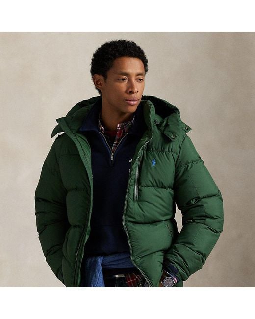 Ralph Lauren Green The Gorham Down Jacket for men