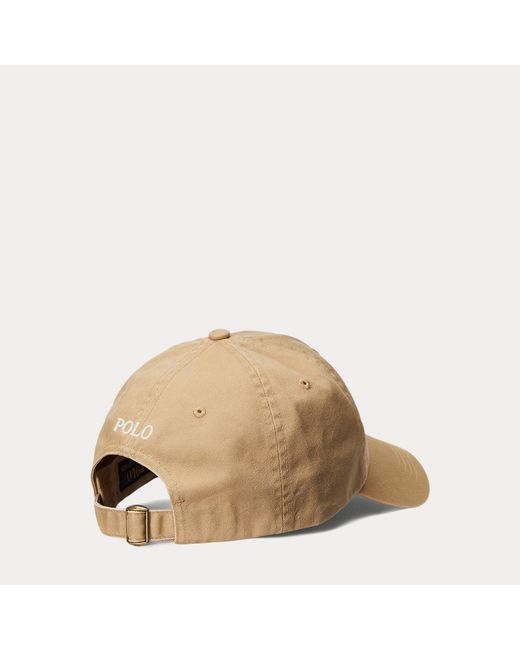 Polo Ralph Lauren Natural The Iconic Cotton Chino Ball Cap for men