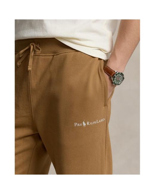 Polo Ralph Lauren Natural Relaxed Fit Logo Fleece Tracksuit Bottom for men