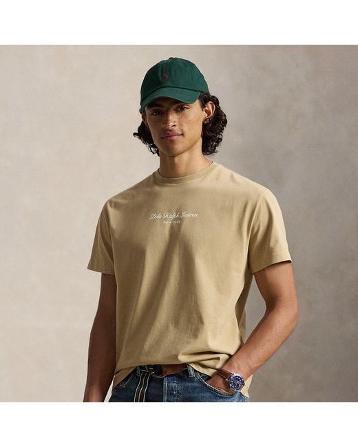 Polo Ralph Lauren Brown Classic Fit Logo Jersey T-Shirt for men