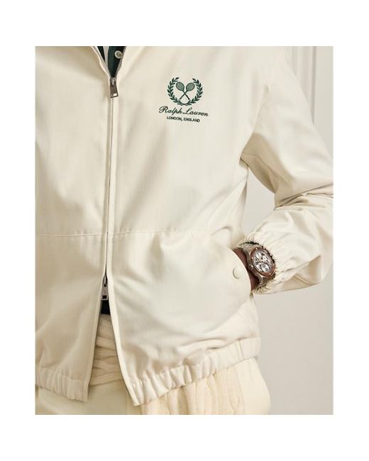 Giacca Forsythe in cotone e cashmere di Ralph Lauren in White da Uomo