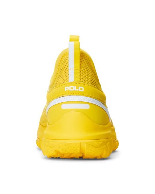 Ralph Lauren Yellow Sneaker Adventure 300LT