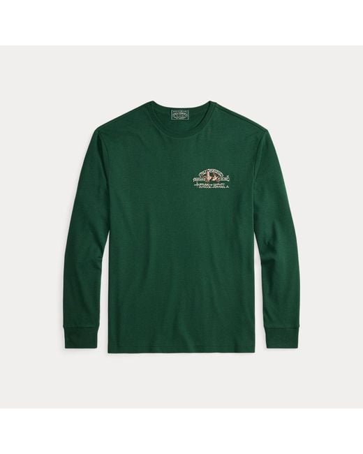 Maglietta Polo Sportsman Classic-Fit di Polo Ralph Lauren in Green da Uomo