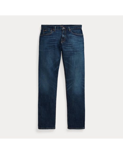 Polo Ralph Lauren Blue Hampton Straight Stretch Jean for men