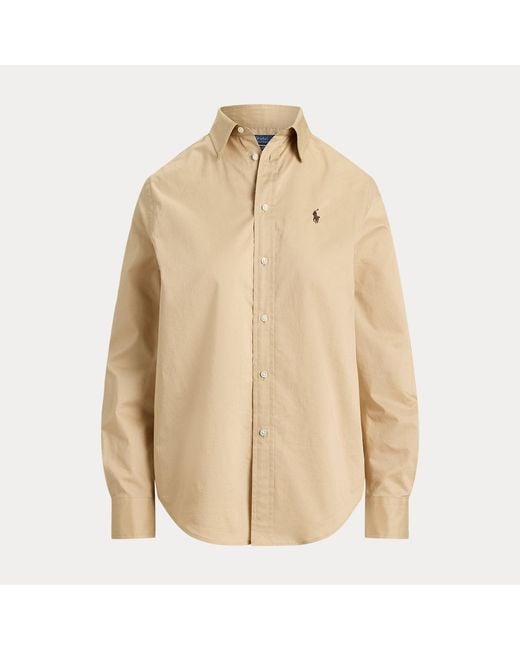 Polo Ralph Lauren Natural Classic Fit Cotton Twill Shirt