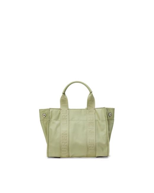 Tote Stevie piccola in nylon di Ralph Lauren in Blue