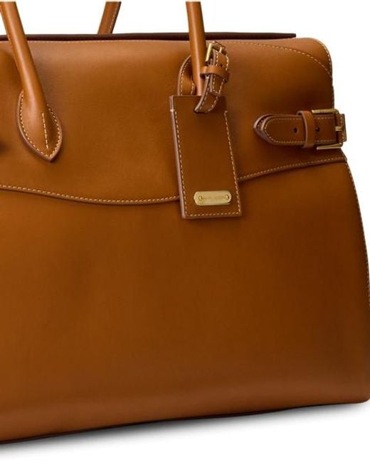 Ralph Lauren Natural Bedford Calfskin Duffel for men