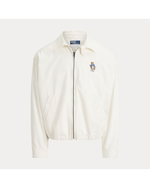 Polo Ralph Lauren Gray The Polo Bear Big Jacket for men