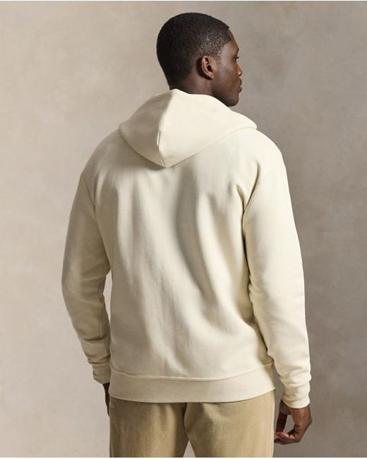 Polo Ralph Lauren Blue Double-Knit Full-Zip Hoodie for men