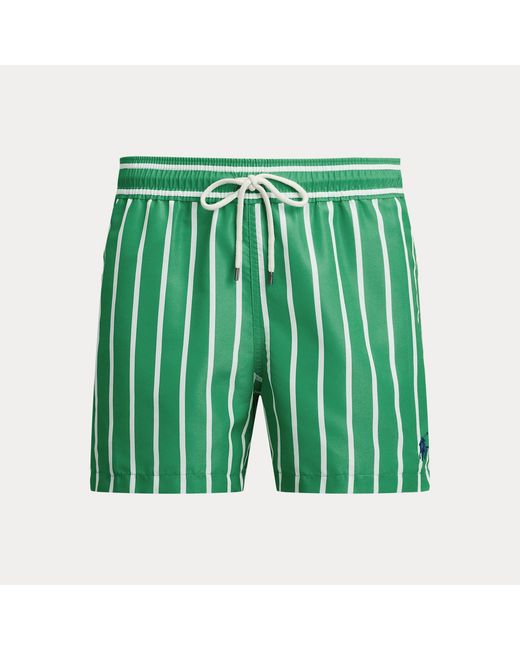 Polo Ralph Lauren Green 11.5 Cm Traveler Slim Fit Swimming Shorts for men