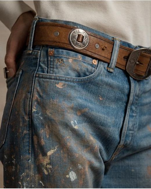 RRL Blue Boy Fit Kaylyn Distressed Jean