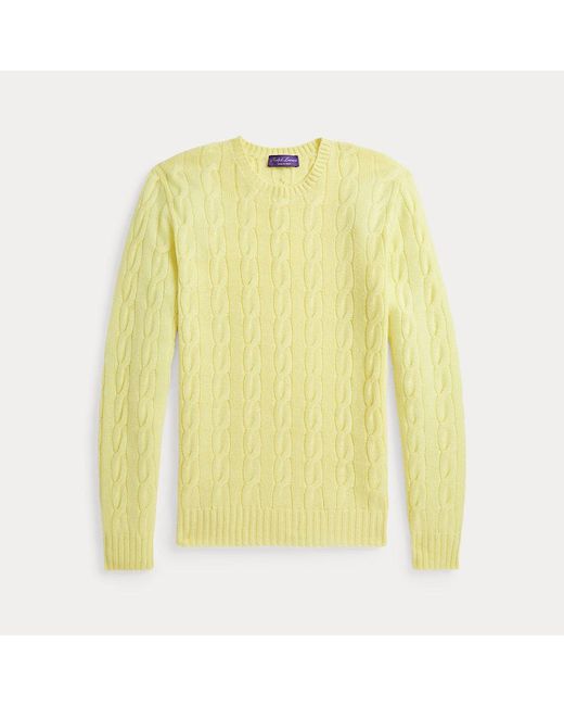 Ralph Lauren Kaschmirpullover Mit Zopfmuster in Green für Herren