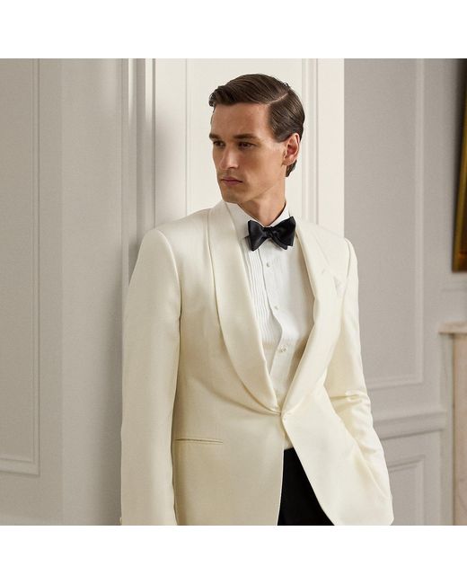 Ralph Lauren Natural Gregory Hand-Tailored Wool Dinner Jacket for men