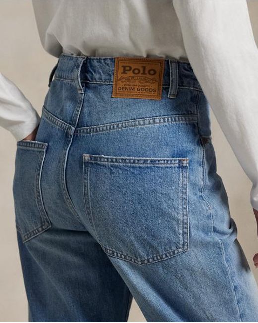 Polo Ralph Lauren Blue Relaxed Tapered Jean