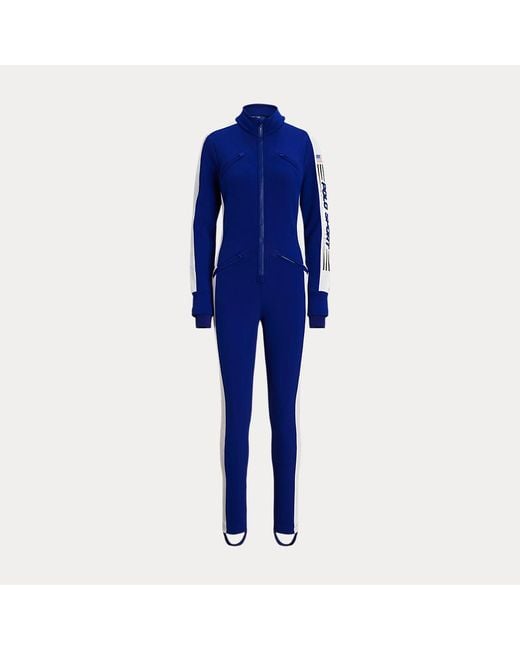 Polo Ralph Lauren Blue Water-repellent Polo Sport Ski Suit