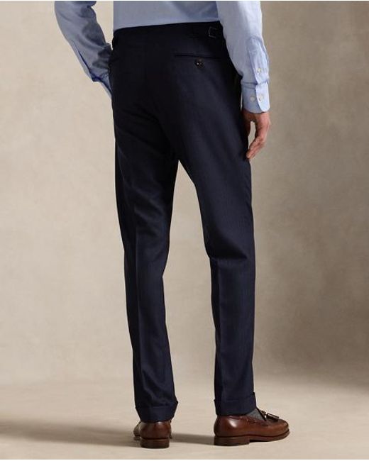 Polo Ralph Lauren Tailored-Fit Polo-Anzug Mit Fischgrat in Blue für Herren