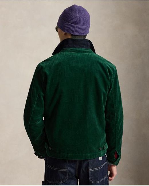 Polo Ralph Lauren Green The Wynton Corduroy Jacket for men
