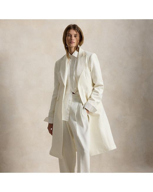 Polo Ralph Lauren Natural Hemp-Linen Coat
