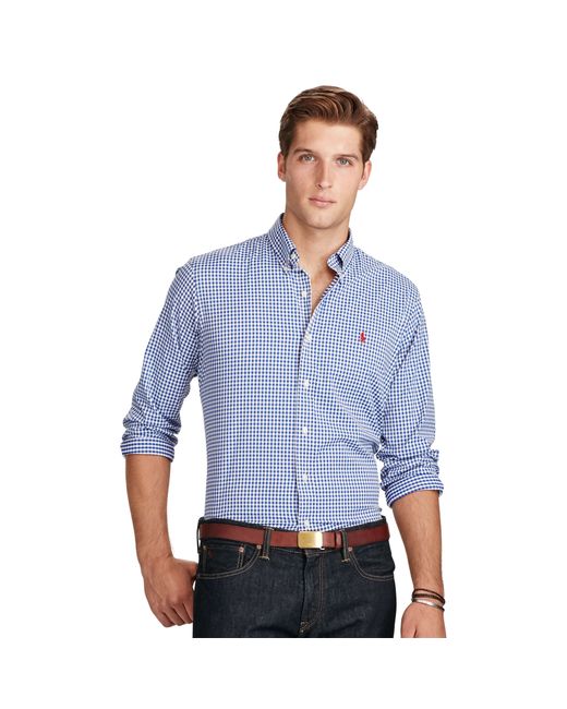 polo ralph lauren men's stretch performance shirt