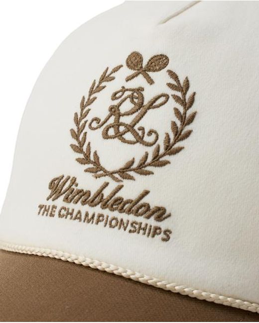 Ralph Lauren Natural Wimbledon Cotton-Cashmere Cap for men